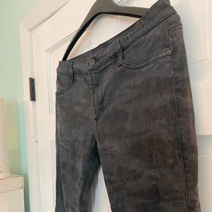 James Jeans “Twiggy” Black Camo Jeans